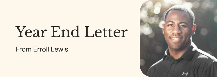 Year end letter erroll small